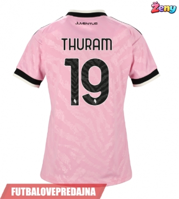 Lacne Ženy Futbalové dres Juventus Khephren Thuram #19 2026-27 Krátky Rukáv - Preč
